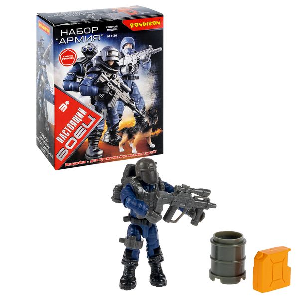 Набор игровой ФИГУРКА СОЛДАТА «НАСТОЯЩИЙ БОЕЦ», 1:36, с оружием, в маске, Набор игровой ФИГУРКА СОЛДАТА «НАСТОЯЩИЙ БОЕЦ», 1:36, с оружием, в маске,