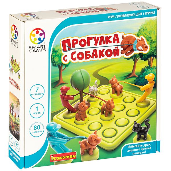 Логическая игра Bondibon Прогулка с собакой, арт. SG 427 RU Логическая игра Bondibon Прогулка с собакой, арт. SG 427 RU