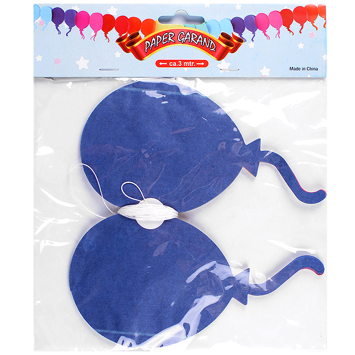 Праздничное украшение растяжка "Шарики" 3м Праздничное украшение растяжка "Шарики" 3м