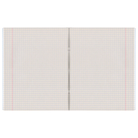 Тетрадь А5, 48 л., STAFF, клетка, офсет №2, обложка картон, ОДНОТОННАЯ, 402322