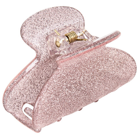 Краб для волос 5,2 см, с глиттером, розовый, MONTE VITA (МОНТЕ ВИТА), 457021 Краб для волос 5,2 см, с глиттером, розовый, MONTE VITA (МОНТЕ ВИТА), 457021