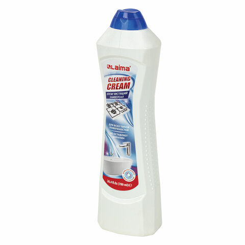 Чистящее средство универсальное крем, 780 мл, LAIMA "White fresh", Чистящее средство универсальное крем, 780 мл, LAIMA "White fresh",