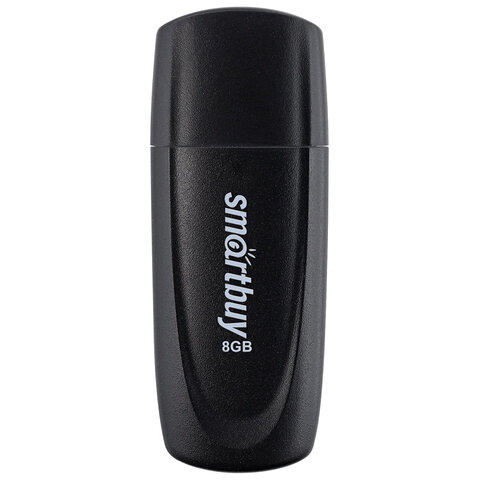 Флеш-диск 8 GB SMARTBUY Scout USB 2.0, черный, SB008GB2SCK Флеш-диск 8 GB SMARTBUY Scout USB 2.0, черный, SB008GB2SCK