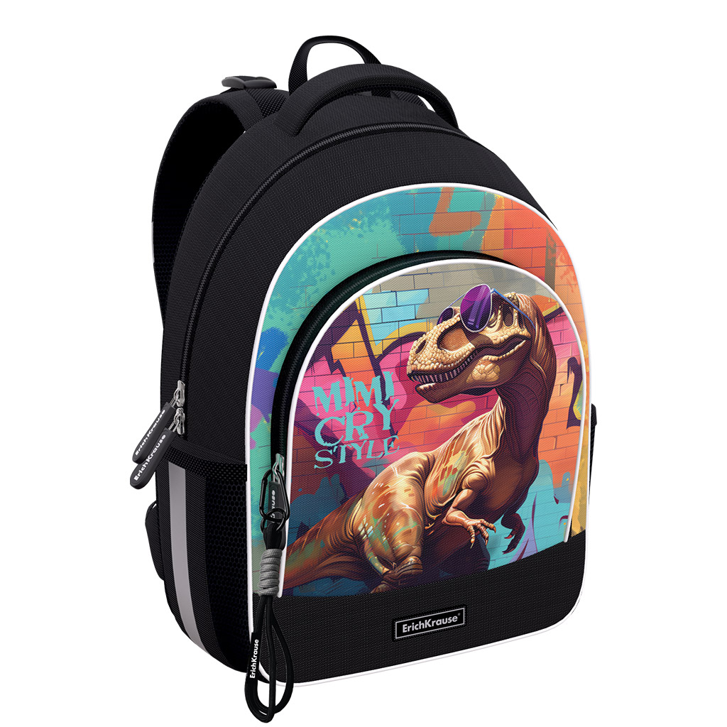 Ученический рюкзак с грудной перемычкой ErichKrause ErgoLine® 15L Dino Art Ученический рюкзак с грудной перемычкой ErichKrause ErgoLine® 15L Dino Art