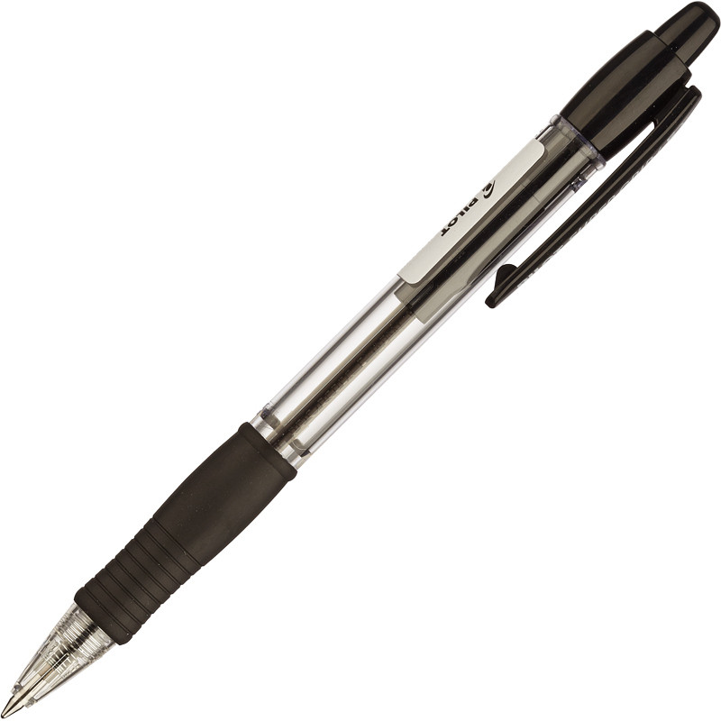 Ручка шариковая PILOT BPGP-10R-F авт.резин.манжет.черная 0,32мм Япония штр. Ручка шариковая PILOT BPGP-10R-F авт.резин.манжет.черная 0,32мм Япония штр.