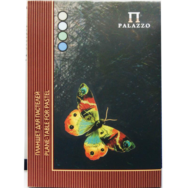 Планшет для пастелей 20л. А4 "Бабочка", 200г/м2, 4-х цветная Планшет для пастелей 20л. А4 "Бабочка", 200г/м2, 4-х цветная