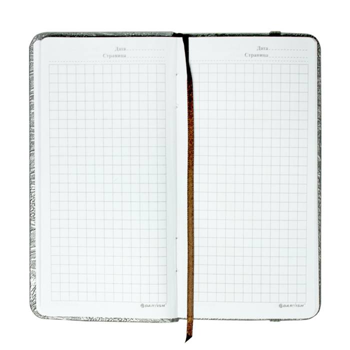 Книжка записная А6 "Darvish" обложка с узором на резинке Книжка записная А6 "Darvish" обложка с узором на резинке