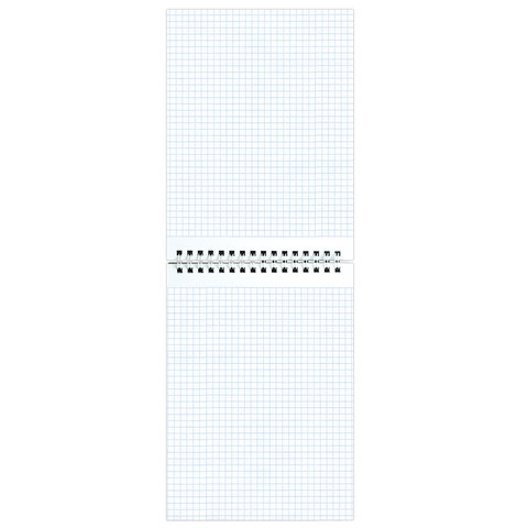 Блокнот А5 146х209 мм, 80 л., гребень, картон, жесткая подложка, клетка,