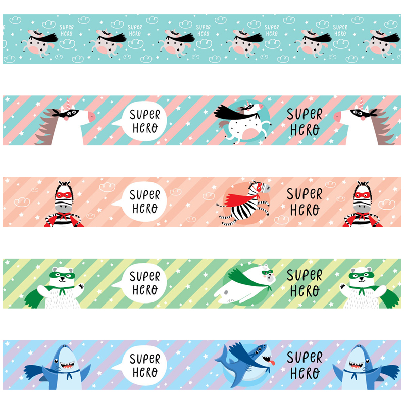 Закладка - магнит для книг, 25*195мм, ArtSpace "Super Hero", блестки Закладка - магнит для книг, 25*195мм, ArtSpace "Super Hero", блестки