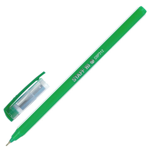 Ручка шариковая масляная STAFF Basic "OBP-312", СИНЯЯ, корпус ассорти, Ручка шариковая масляная STAFF Basic "OBP-312", СИНЯЯ, корпус ассорти,