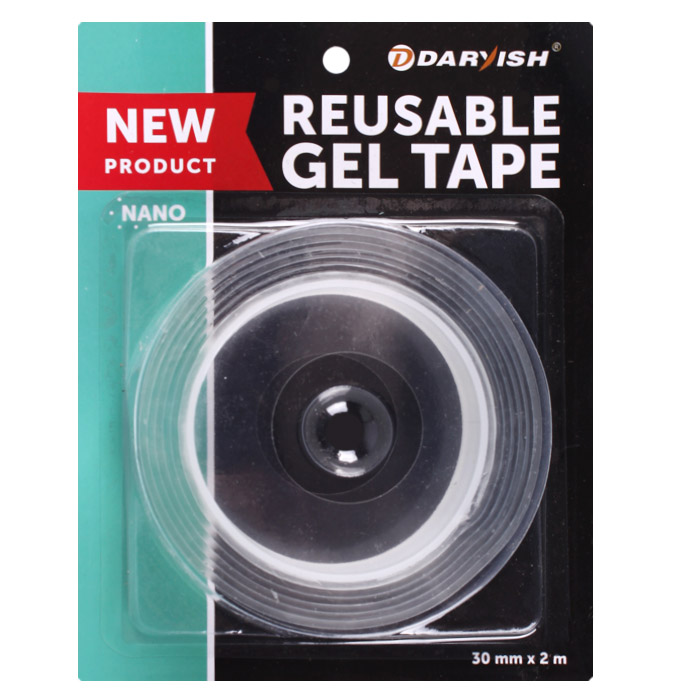 Лента ультраклейкая многоразовая 30мм*2м "Darvish" Лента ультраклейкая многоразовая 30мм*2м "Darvish"