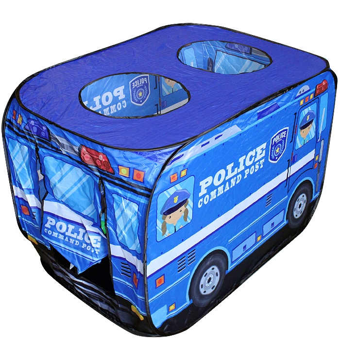 Палатка игровая детская "Полицейская машина" + 50 шаров Палатка игровая детская "Полицейская машина" + 50 шаров