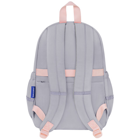 Рюкзак BRAUBERG PASTEL с термонашивками в комплекте, "Sweet paws", Рюкзак BRAUBERG PASTEL с термонашивками в комплекте, "Sweet paws",