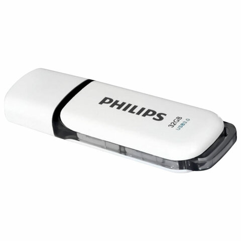 Флеш-диск 32 GB PHILIPS SNOW, разъем USB 3.0, черный, FM32FD75B/97 Флеш-диск 32 GB PHILIPS SNOW, разъем USB 3.0, черный, FM32FD75B/97
