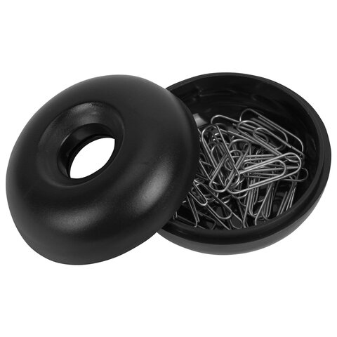 Скрепочница магнитная STAFF, прозрачный корпус, 226825 Скрепочница магнитная STAFF, прозрачный корпус, 226825