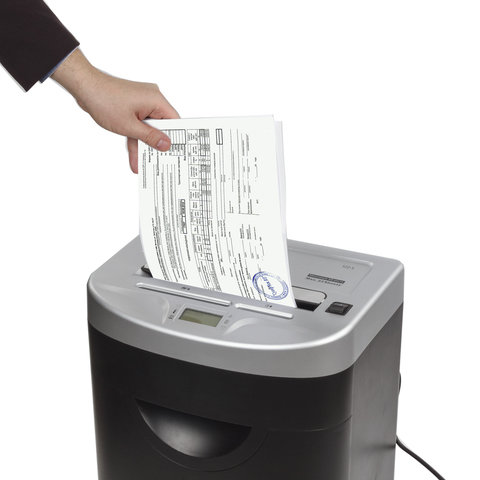 Уничтожитель (шредер) BRAUBERG S22-S, 2 уровень секретности, полоски 4 мм, 22 Уничтожитель (шредер) BRAUBERG S22-S, 2 уровень секретности, полоски 4 мм, 22