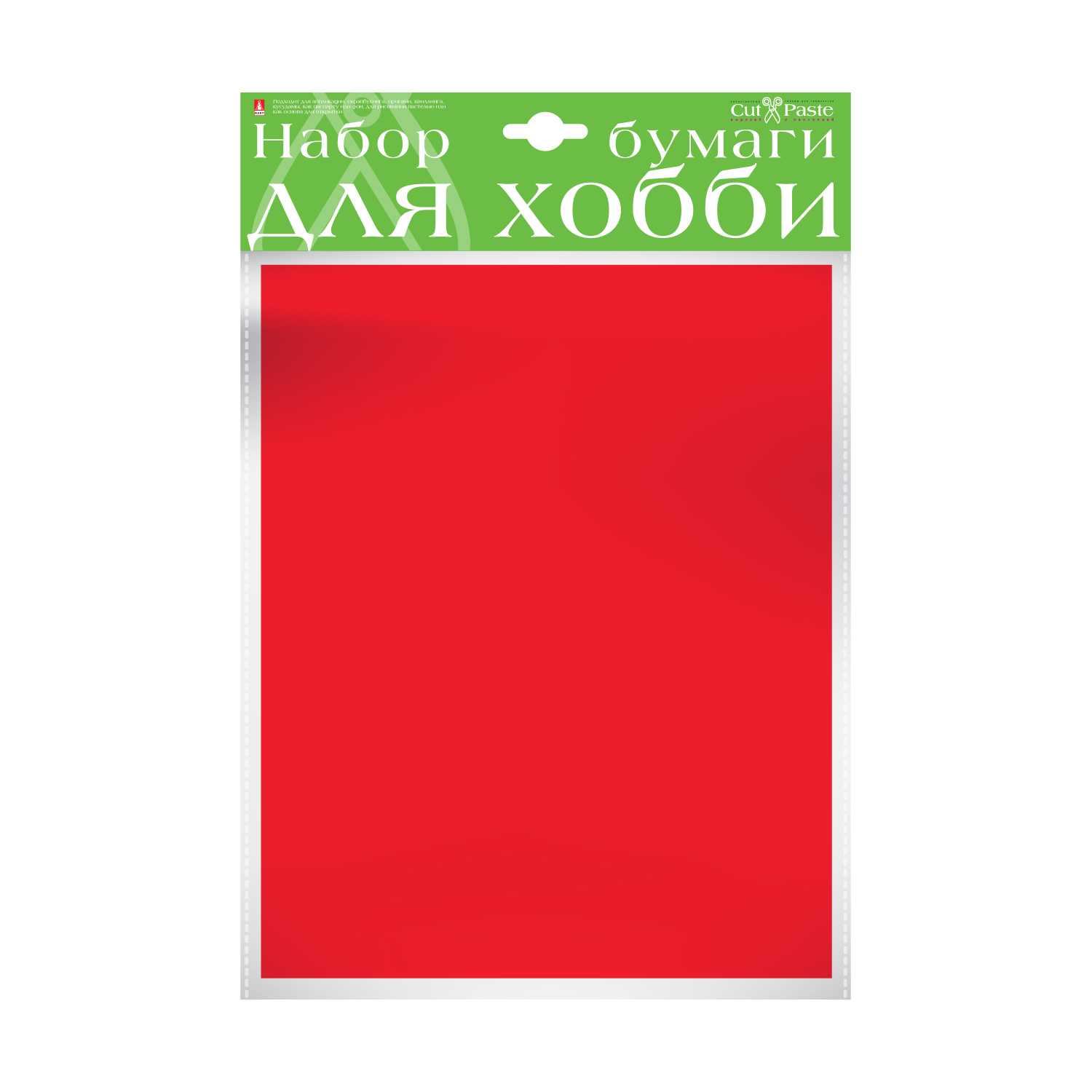БУМАГА КРАШЕННАЯ В МАССЕ А4 10Л, 110 Г/КВ.М., КРАСНЫЙ БУМАГА КРАШЕННАЯ В МАССЕ А4 10Л, 110 Г/КВ.М., КРАСНЫЙ