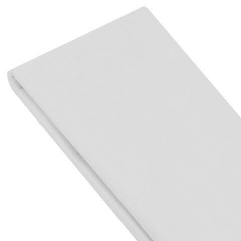 Цветная бумага ТИШЬЮ 17 г/м2, 50х66 см, 50 листов, белый цвет, ЗОЛОТАЯ СКАЗКА,