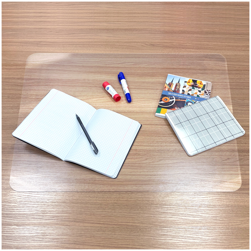 Настольное покрытие OfficeSpace 48*65см, прозрачное глянцевое Настольное покрытие OfficeSpace 48*65см, прозрачное глянцевое