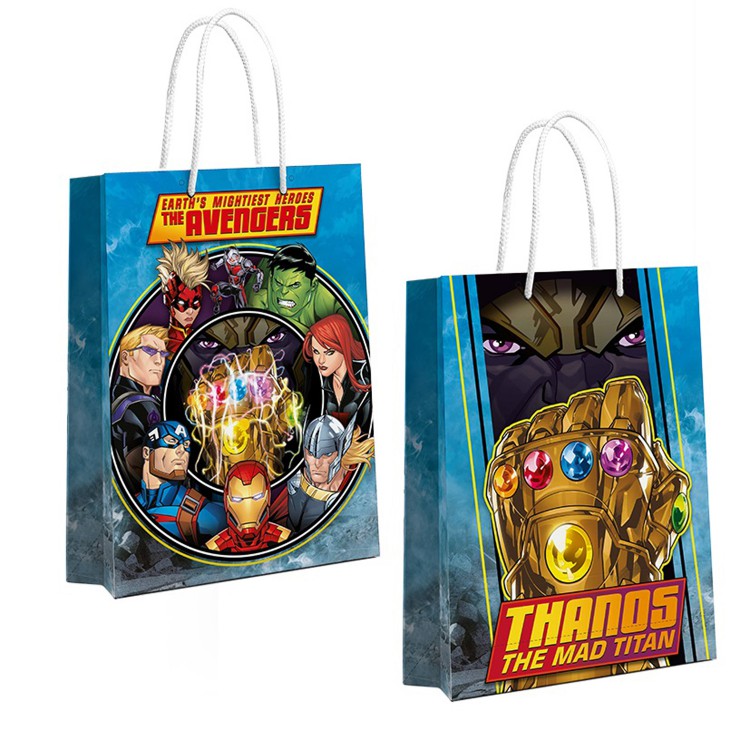 Marvel. Пакет подарочный большой-8, 330*455*100 мм. Marvel. Пакет подарочный большой-8, 330*455*100 мм.
