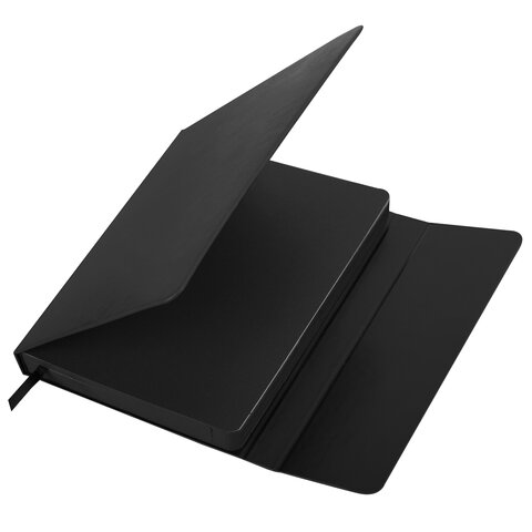 Ежедневник недатированный А5 (148х218 мм) GALANT "Black", 160 л., под Ежедневник недатированный А5 (148х218 мм) GALANT "Black", 160 л., под