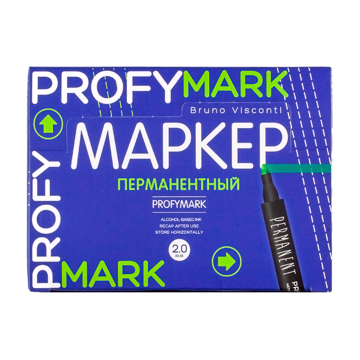 МАРКЕР ПЕРМАНЕНТНЫЙ "PROFYMARK", СИНИЙ