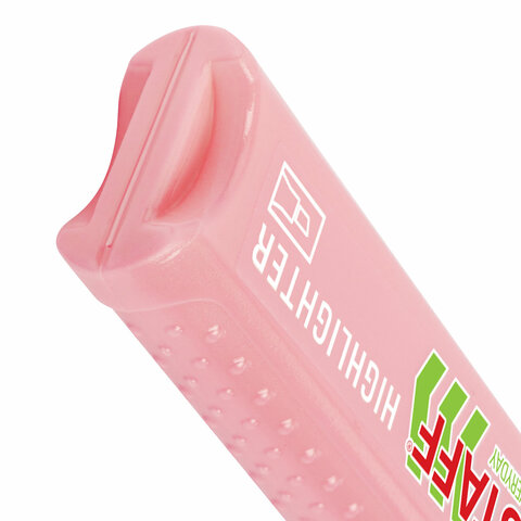 Текстовыделитель STAFF "EVERYDAY HL-707", ПАСТЕЛЬНЫЙ РОЗОВЫЙ, линия Текстовыделитель STAFF "EVERYDAY HL-707", ПАСТЕЛЬНЫЙ РОЗОВЫЙ, линия