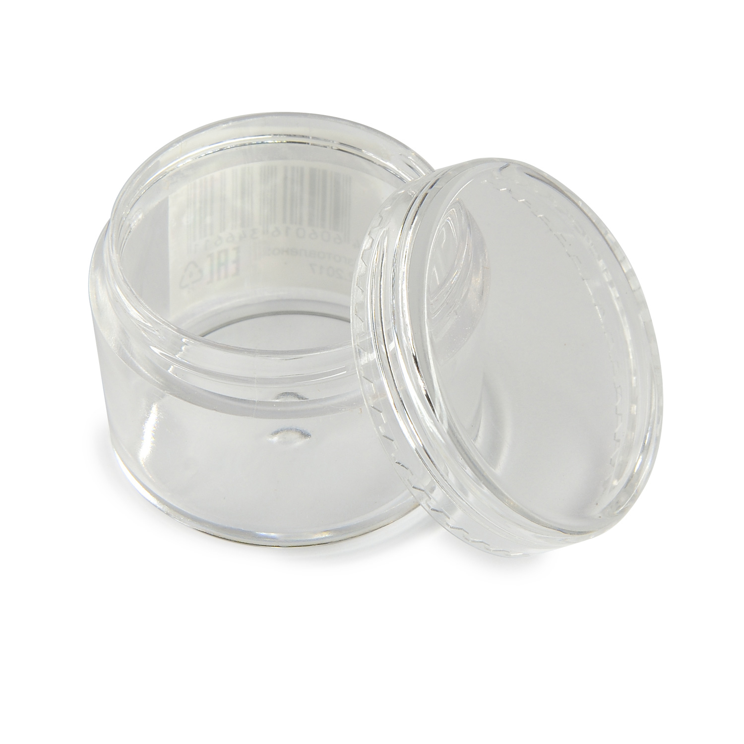 КОНТЕЙНЕР ПЛАСТИКОВЫЙ ДЛЯ БИСЕРА 3.8 Х 3.2 СМ КОНТЕЙНЕР ПЛАСТИКОВЫЙ ДЛЯ БИСЕРА 3.8 Х 3.2 СМ