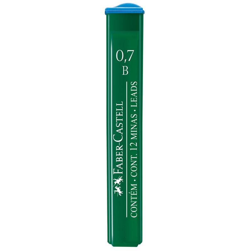 Грифели для механических карандашей Faber-Castell "Polymer", 12шт., Грифели для механических карандашей Faber-Castell "Polymer", 12шт.,
