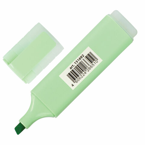 Текстовыделитель BRAUBERG "ORIGINAL PASTEL", МЯТА, линия 1-5 мм, Текстовыделитель BRAUBERG "ORIGINAL PASTEL", МЯТА, линия 1-5 мм,