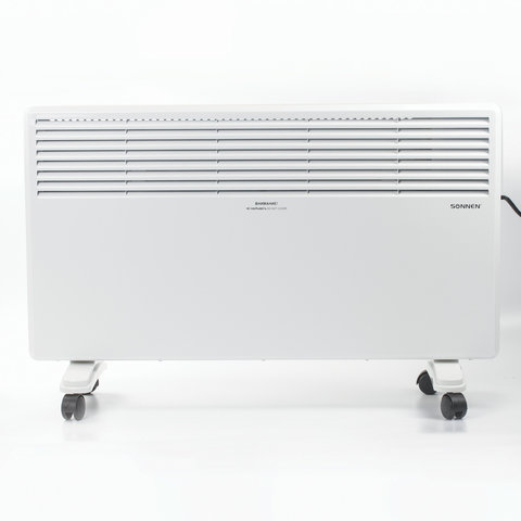 Обогреватель-конвектор SONNEN X-2000, 2000 Вт, напольная/настенная установка,