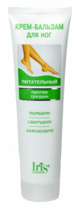 Iris Крем-бальзам для ног ПИТАТЕЛЬНЫЙ против трещин 100мл/40шт Iris Крем-бальзам для ног ПИТАТЕЛЬНЫЙ против трещин 100мл/40шт