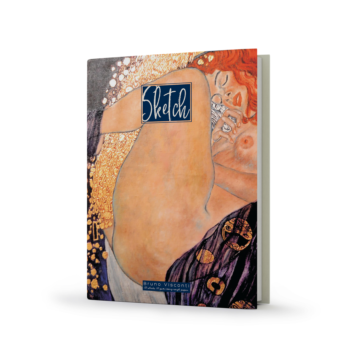 SKETCHBOOK BV, 184х257 мм,120Л, БЕЖЕВЫЙ 110 гр В МЯГКОМ ПЕРЕПЛЕТЕ, (3 ВИДА),