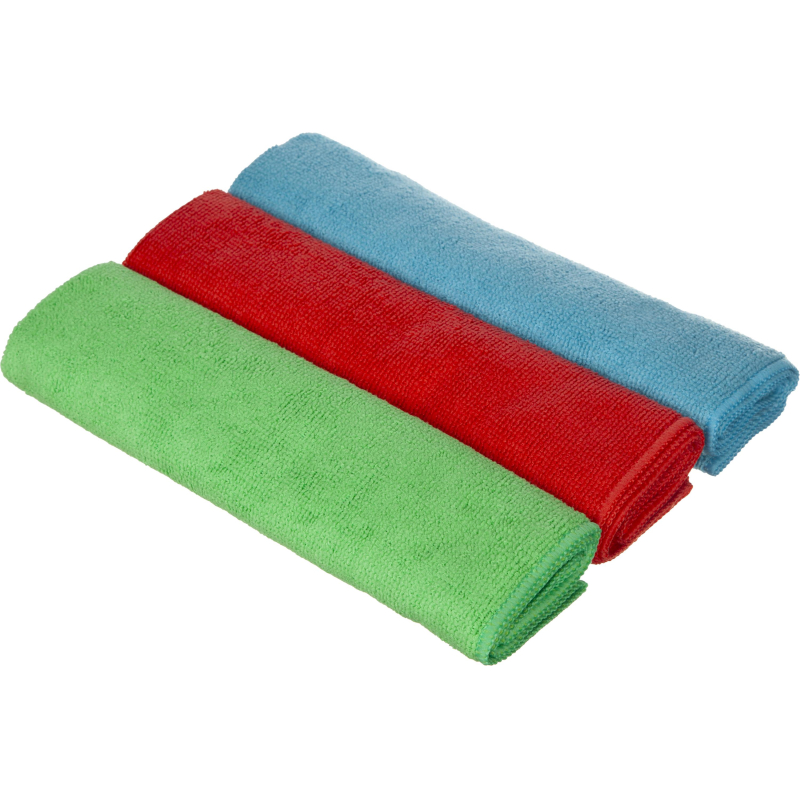 Тряпка для пола из микрофибры универсальная 180г/м2 50х60см 3шт/уп Тряпка для пола из микрофибры универсальная 180г/м2 50х60см 3шт/уп