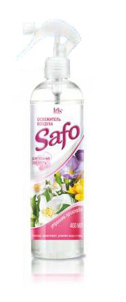 Iris Жидкий освежитель воздуха "Утренняя прохлада" серии SAFO фл-н 400 Iris Жидкий освежитель воздуха "Утренняя прохлада" серии SAFO фл-н 400