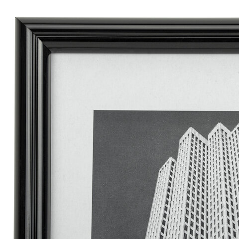 Рамка 15х21 см небьющаяся, багет 14 мм, пластик, BRAUBERG "Original",