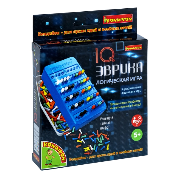 Логическая игра Bondibon IQ Эврика премиум-издание, арт. ВВ5137 Логическая игра Bondibon IQ Эврика премиум-издание, арт. ВВ5137
