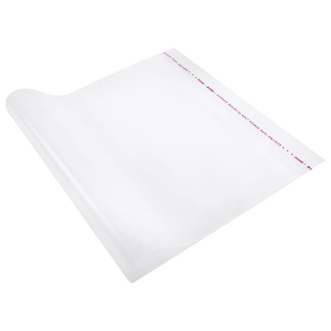 Обложки ПЭ для тетрадей и учебников младших классов, НАБОР 36шт, КЛЕЙКИЙ КРАЙ,