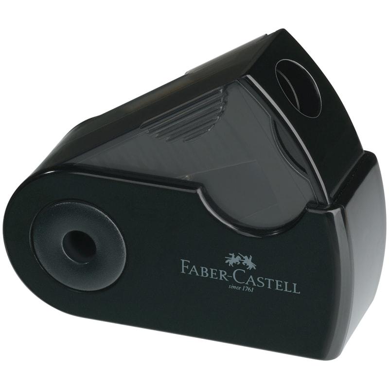 Точилка пластиковая Faber-Castell "Sleeve Mini", 1 отверстие, Точилка пластиковая Faber-Castell "Sleeve Mini", 1 отверстие,