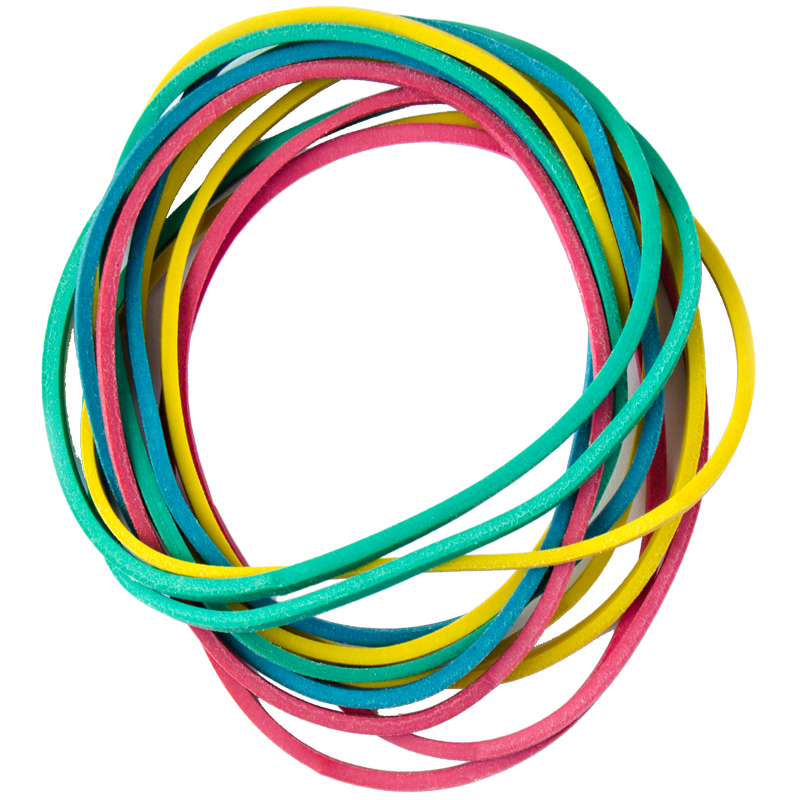 Банковская резинка 10кг OfficeSpace, диаметр 60мм, ассорти Банковская резинка 10кг OfficeSpace, диаметр 60мм, ассорти