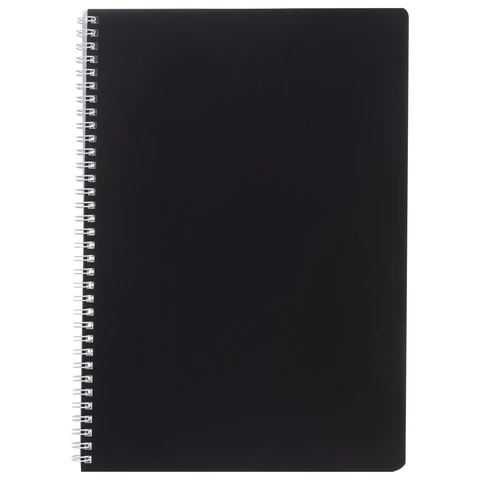 Тетрадь А4, 96 л., HATBER, гребень, клетка, Soft-touch ламинация, СОЛО Тетрадь А4, 96 л., HATBER, гребень, клетка, Soft-touch ламинация, СОЛО