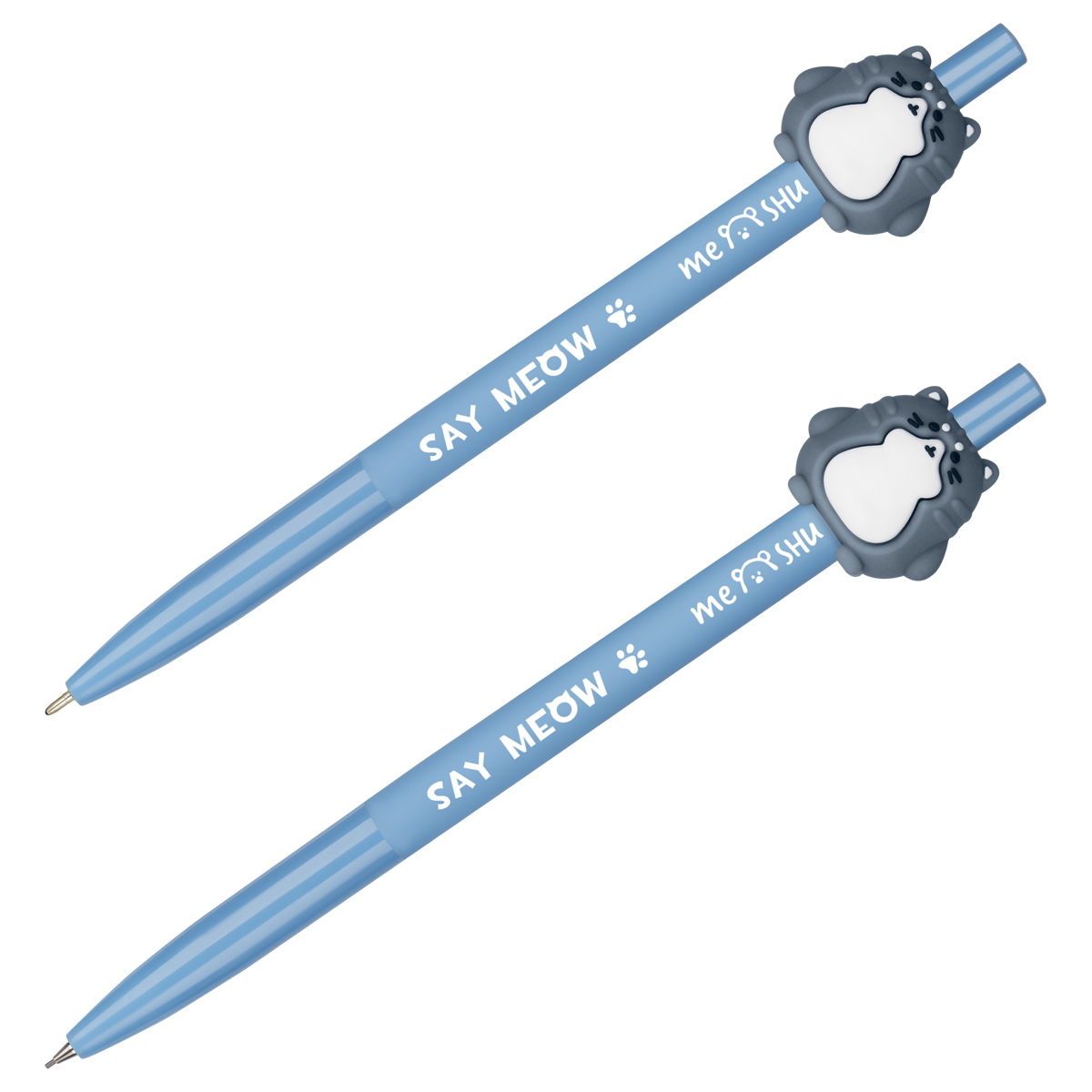 Набор MESHU автоматическая ручка + автоматический карандаш "Fat cat", Набор MESHU автоматическая ручка + автоматический карандаш "Fat cat",