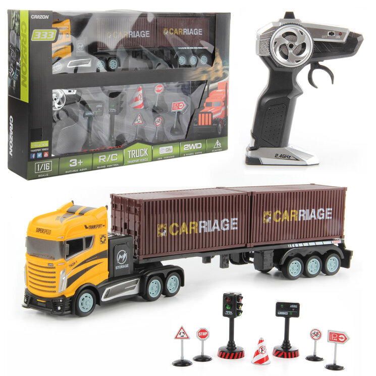 Машинка на радиоуправлении. "Фура" 1:16 Машинка на радиоуправлении. "Фура" 1:16