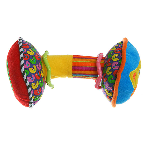 Игрушка развивающая, мягкая, Гантель 19 см., КОТ, Bondibon, CRD 19х15 см. ВВ1298 Игрушка развивающая, мягкая, Гантель 19 см., КОТ, Bondibon, CRD 19х15 см. ВВ1298