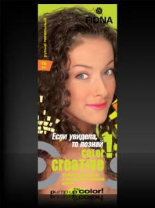 Fiona Creative color тон 7.2 Русый пепельный краска для волос Fiona Creative color тон 7.2 Русый пепельный краска для волос