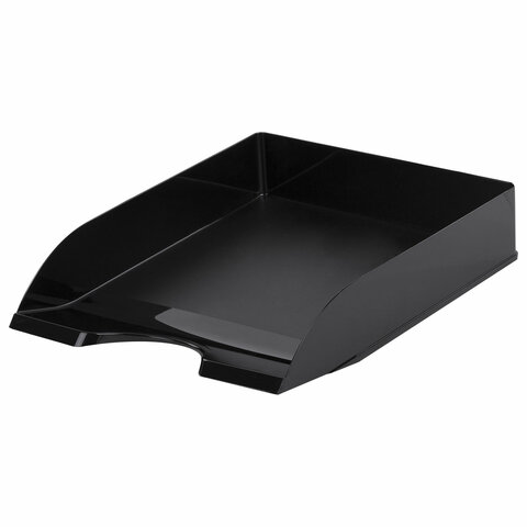 Лоток горизонтальный для бумаг BRAUBERG ORIGINAL, 315х250х60 мм, черный, 238104, Лоток горизонтальный для бумаг BRAUBERG ORIGINAL, 315х250х60 мм, черный, 238104,
