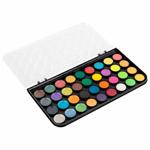 Краски акварельные BRAUBERG "PREMIUM" 36 цветов (12 базовых + 12