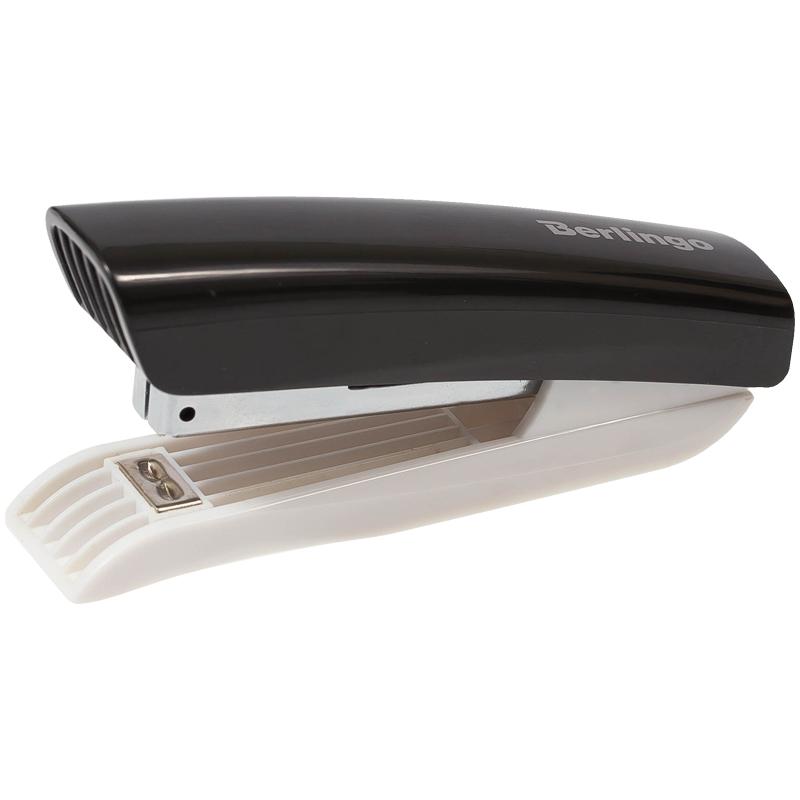 Степлер №10 Berlingo "Blitz" до 10л., пластиковый корпус, черный. Степлер №10 Berlingo "Blitz" до 10л., пластиковый корпус, черный.