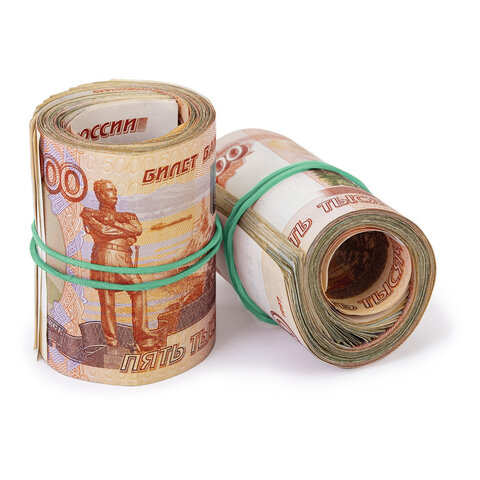 Резинки банковские универсальные диаметром 60 мм, BRAUBERG 1000 г, зеленые,