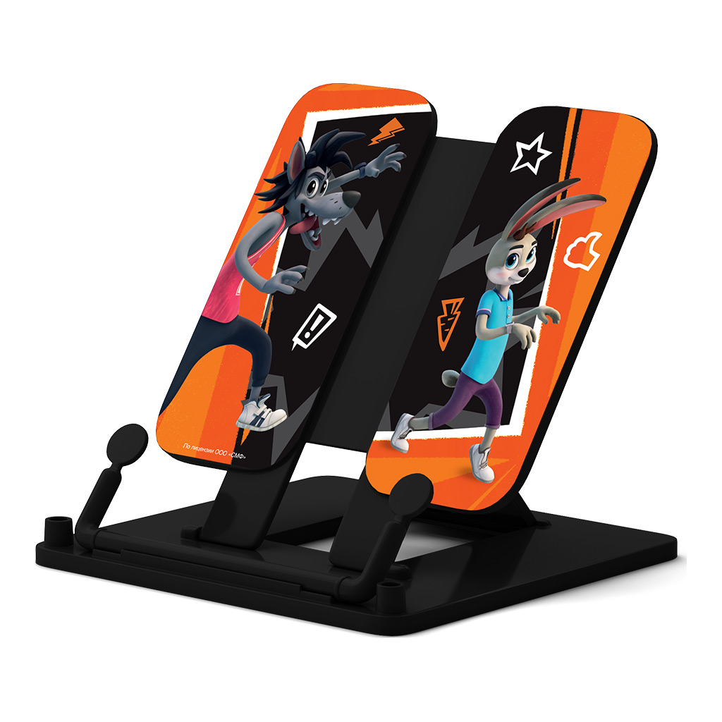 Подставка для книг пластиковая Erich Krause Ну, Погоди! Каникулы, черный Подставка для книг пластиковая Erich Krause Ну, Погоди! Каникулы, черный